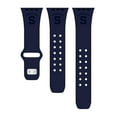 thumbnail image 4 of Syracuse Engraved Silicone Unisex Watch Band for Apple Watch - 38/40/41mm(42mm Series 10/11) Navy by Affinity Bands, 4 of 4