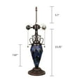 thumbnail image 6 of RADIANCE goods Dragonfly-Style Dark Bronze 3 Light Double Lit Table Lamp 16" Wide, 6 of 6