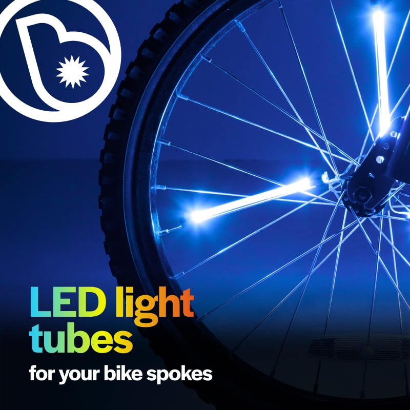 Bright Light ME ＋ Brightz SpokeBrightz LED Bike Spoke Light, Color Morphing