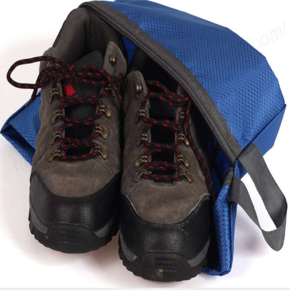 Portable Travel Shoe Bag Zip View Window Pouch Storage Waterproof Bags useful 