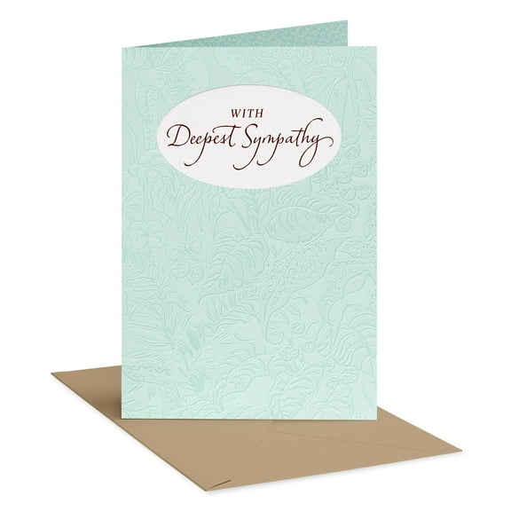 American Greetings Sympathy Card for Anyone (Perfect Words)