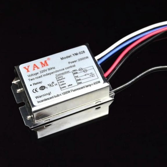 110V 220V Smart Digital Segment Switch for Crystal Lamp Ceiling Light 2 Way 3 Sections Three Ways Four Sections 2000W 3000W