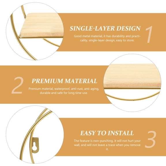 Zcyifa Wall shelf Bathroom Toilet Shelf Household Storage Shelf Space Saving Above Toilet Rack