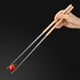 thumbnail image 4 of Palillos Largos de Acero Inoxidable 304 - 39 Cm (15,35 Pulgadas), Antideslizantes, Ideales para Ollas Calientes y Freír, Utensilios de Cocina Resistentes Al Calor, 1 Unidad, 4 of 6