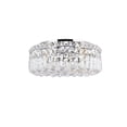 thumbnail image 1 of Elegant Lighting Maxime 16 Pouces Plafonnier Encastré à 5 Lumières en Cristal Royal, 1 of 9