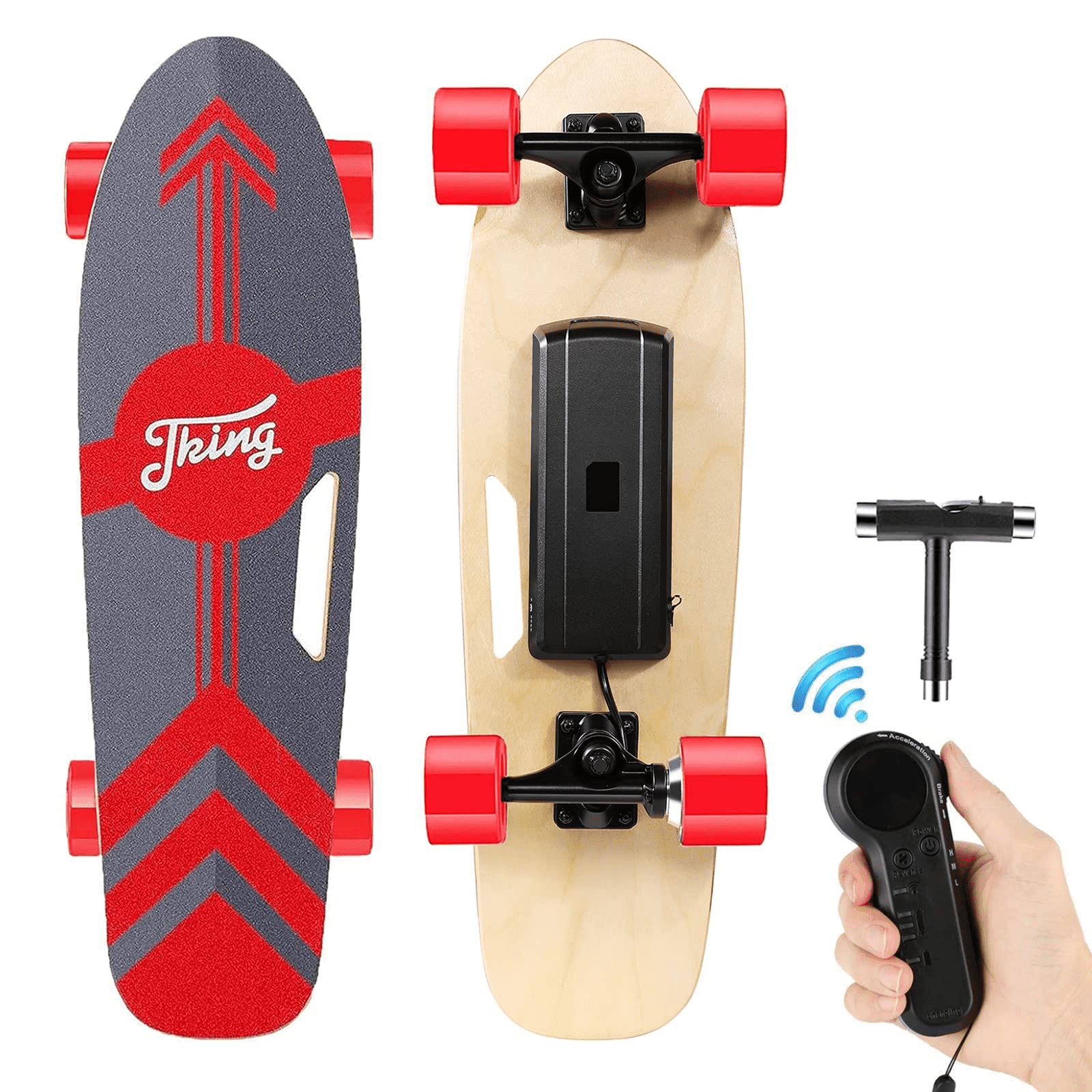 Caroma Electric Skateboard with 350W Motor, 12.4MPH Speed Caroma Electric Skateboard with 350W Motor, 12.4MPH Speed