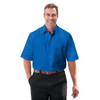 green emerald velvet dress Van Heusen Men's Long Sleeve Dress Shirt Regular Fit Large 16/16.5 Blu –  Casual Cache