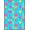 Blue Pink Yellow, Pattern 1, variant on ODIKA Funky Aesthetic Cartoon Retro Blocks Graphic Bold Outline Flowing Dynamic Pet Friendly & Kids Safe Play for Playroom, Bedroom, Reading Nook