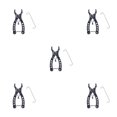 thumbnail image 1 of sweethay Cycling Chain Multi Link Plier Spring Riding Outdoor Wrench Handheld Clamp Household Design Set Wear-Resistant Professional Type2 NO2, 1 of 6