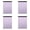 Purple, variant on 8.4×11.6in Legal Size Notepads, 50 Sheets College Ruled 7mm Lined Writing Pads, Perforated 80GSM Thick Double-Sided Memo Paper with Sturdy Cardboard Backing for Office Home Business Layout,Pink