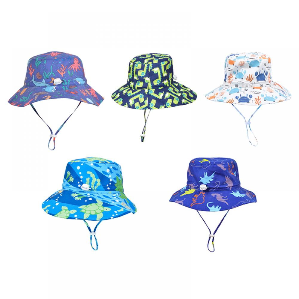Toddler Baby Girl Boy QuickDry SunHats Kids Bucket Hat Adjustable Cap