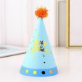 thumbnail image 1 of Sombrero de cumpleaños bronceado, sombrero de fiesta de cumpleaños, atmósfera de fiesta, sombreado, suministros para fiestas, sombrero de 16 cm, 1 of 6