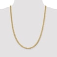 thumbnail image 2 of 14K Yellow Gold chain Curb 24 in 4.7 mm 4.7mm Solid Polished Light Flat Cuban, 2 of 5