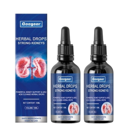 Powerful Kidney Support & Uric Acid Cleanse Herbal Drops