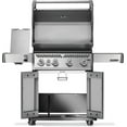 thumbnail image 3 of Napoleon Rogue PRO 525 4-Burner Natural Gas Grill in Stainless Steel with Infrared Side Burner and Stainless Steel Cooking Grids, 3 of 5