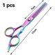 thumbnail image 2 of Tijeras de peluquería de 1 pieza, tijeras de peluquería, tijeras de peluquería, tijeras de peluquería profesionales en colores, para principiantes, estudiantes, mujeres, hombres (estilo 2), 2 of 5