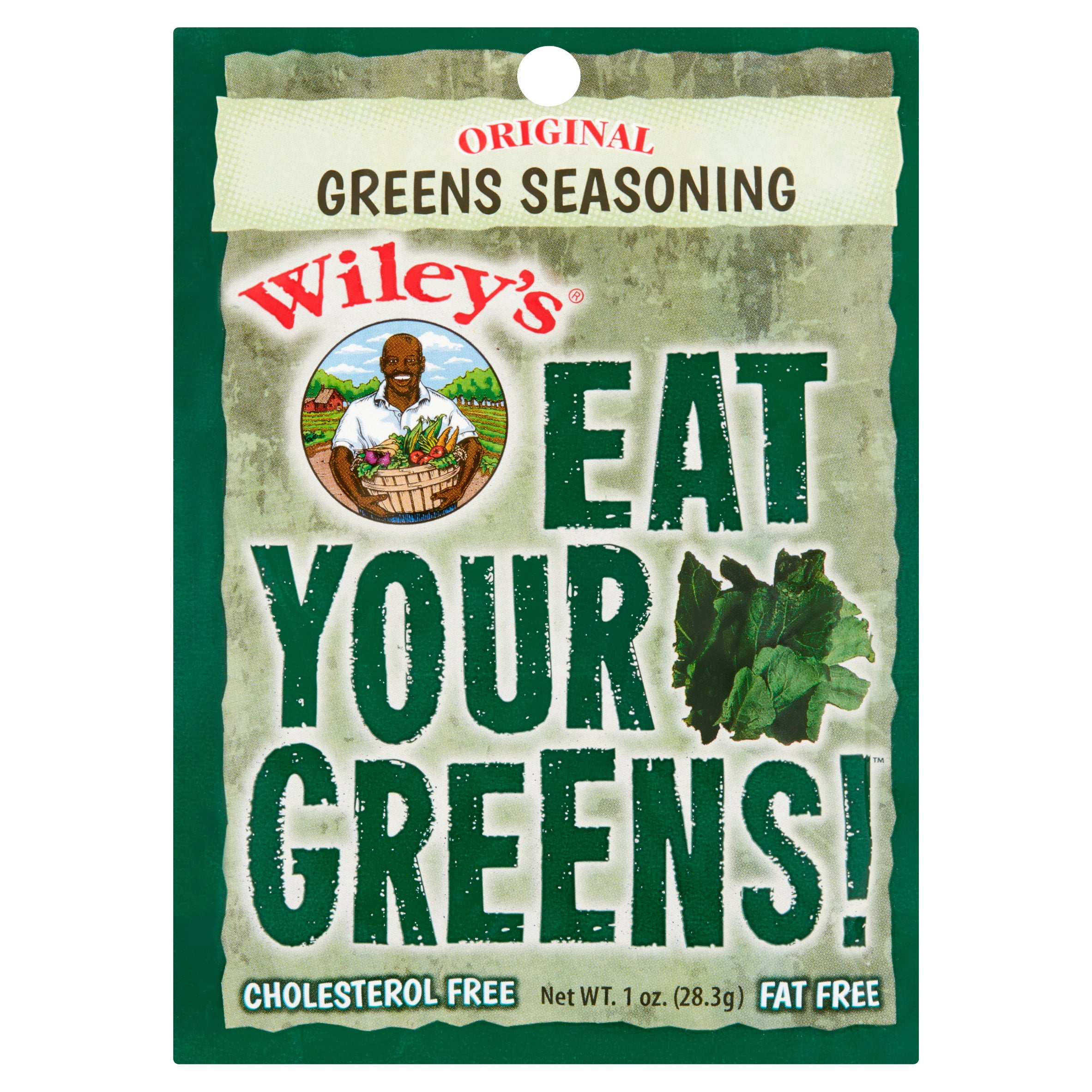 Wiley's Eat Your Greens! Original Greens Seasoning, 1 oz