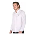 thumbnail image 2 of Camisa Casual Long Beach Polo Club Hombre Blanco Algodon/pol, 2 of 8