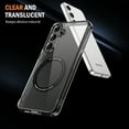 thumbnail image 6 of Dteck Magnetic for Samsung Galaxy S24 Plus Case Electroplated TPU Frame Compatible with MagSafe Hard PC Clear Back Shockproof Phone Cover for Samsung Galaxy S24 Plus,Black, 6 of 7