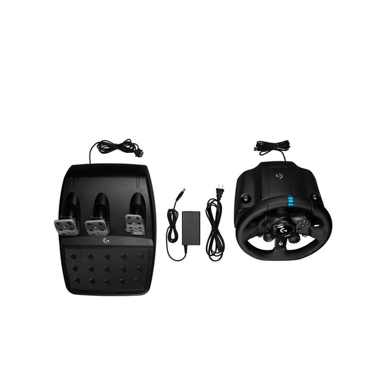 Logitech G923 Racing Wheel, Pedals & Shifter for Xbox X|S, One, PC with Leather Cover - Walmart.com Logitech G923 Racing Wheel, Pedals & Shifter for Xbox X|S, One, PC with Leather Cover - Walmart.com