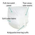 thumbnail image 4 of Tranquility Essential Disposable Youth Absorbent Underwear Pull On with Tear Away Seams Medium, 2602, 12 Ct, 4 of 5