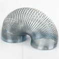 thumbnail image 2 of 80x100mm Giant Magic Rainbow Metal Slinkys Spring Big Classic Walking Jumbo Steel Toy Spring, 2 of 5