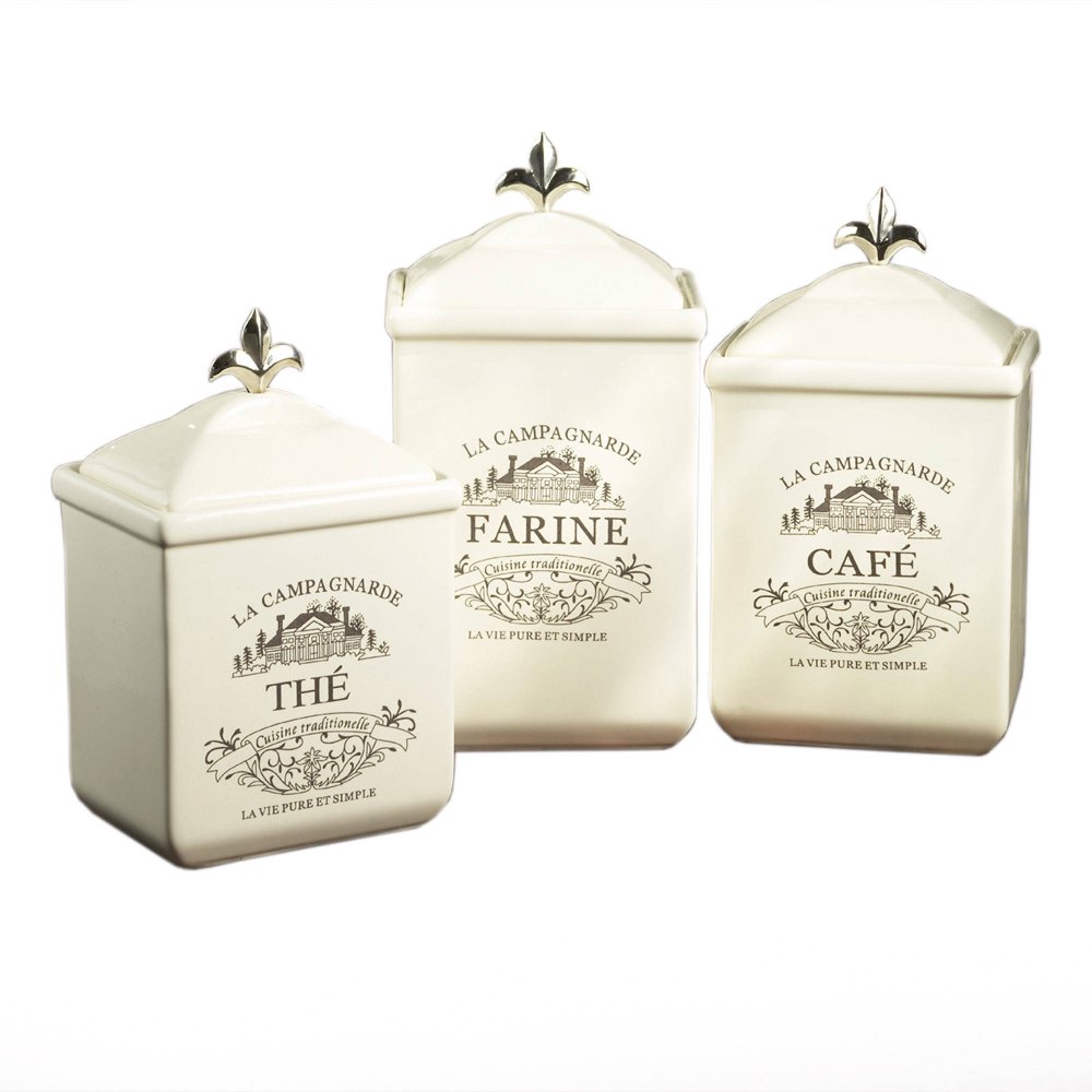 Maison 3Piece Canister Set