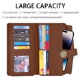 thumbnail image 2 of Cartera Travelambo de piel RFID de gran capacidad para mujer, 2 of 7