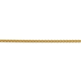 thumbnail image 2 of Diamond2Deal 14K Yellow Gold 2.8mm Spiga Chain Necklace for Women 20", 2 of 6