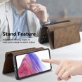 thumbnail image 4 of for Samsung Galaxy A53 5G Case Wallet, Detachable Magnetic 2-in-1 Wallet Flip Case for Women Men with RFID Blocking Card Slots Zipper Pocket Kickstand PU Leather Cover for Galaxy A53 5G, Brown, 4 of 9