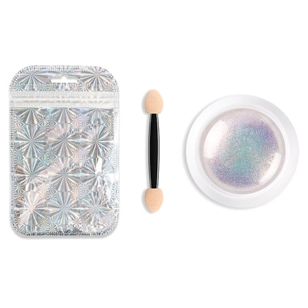 Glitter Holographic Nail Glitter Powder Flakes Shiny Charm Girl Nail Art Pigment