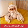 thumbnail image 2 of Peluche GUND Augie Sloth de 15 pulgadas para más de 1 año, 2 of 8