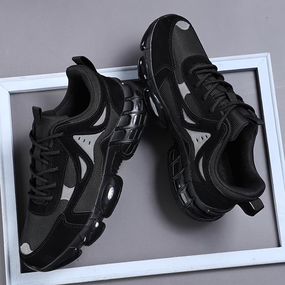 Men'S Athletic Shoes, Low-Top Casual Lace-Up Sneakers, Comfortable Footwear