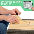 thumbnail image 3 of GoSports Mini Wooden Tabletop Bowling Game Set for Kids & Adults - Includes 1 Bowling Alley Board, 1 Launch Ramp, 2 Mini Bowling Balls, 10 Pins & Dry Erase Scorecard, 3 of 5