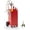 red, variant on EastVita 40 Gallon Gas Caddy with Pump Gasoline Tank Fuel Storage Tank Portable with 2 Wheels for Boat, Car,Garden, Lawnmower, ATV