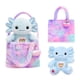 thumbnail image 1 of Peluche de Ajolote 13 in con Bolsa de Peluche 13.2 x 11.4 in y Llavero Corazón, Set de Regalo para Escuela, Viaje y Decoración de Habitación, Ideal para Cumpleaños y Celebraciones, 1 of 5