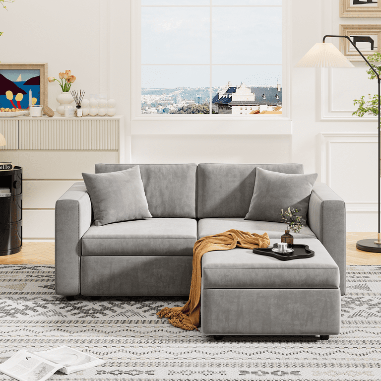 Yeahumalia Square Ottoman Module for Modular Sectional Sofa