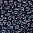 thumbnail image 4 of Coofit Artificial Silk Scarf Smooth Double Layer Satin Neckerchief Long Scarf for Men, 4 of 9