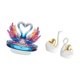 thumbnail image 5 of Escultura de cisne, estatua moderna de cerámica, figura de animal, adorno decorativo, centro de mesa, material único, adecuado para bodas, aniversario, 5 of 8
