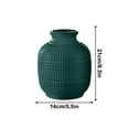 thumbnail image 3 of sdhkgrrt European Vase, Modern Home Decor Vase for Living Room Dining Table, Large Plastic Flower Vase for Dry Flowers Fresh Flowers, Decorative Vase for TV Cabinet Office Wedding Centerpiece, 3 of 6