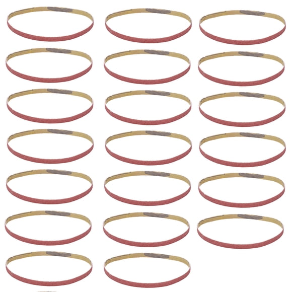 Banda abrasiva para lijar, 20 unidades, banda de papel de lija, banda de papel de lija, banda de lijado, estándares líderes en la industria