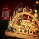 thumbnail image 4 of Adornos navideños YONGSHENG Casa de madera luminosa Luz LED, 4 of 4