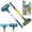 A+b, variant on Window Cleaning Brush 2 in 1 Mesh Screen Cleaner with Squeegee Removes Dust Dirt and Stains Fast Wet Dry Cleaning for Glass Patio Door and Car Interiors Use