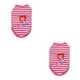 thumbnail image 2 of Greeniant Chalecos a rayas con letras para mascotas camisetas con absorción de sudor Rosa roja XS 2piezas, 2 of 6