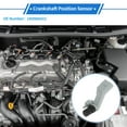 thumbnail image 2 of Sensores de posición del cigüeñal de metal plástico negro gris de 1 Pc para VW Tiguan 1.4 TSI 2011-2018, 2 of 6
