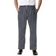 thumbnail image 1 of Zszcpp Jogging Pants For Men Suitable Kitchen Work Loose Fit Stripe Print Long Brief Lounge Trousers Casual Trouser, 1 of 9