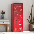 thumbnail image 3 of Christmas Bulbs Reflective Fridge Magnets Decals Set For  Holiday Birthday Cars Mailbox, 3 of 9