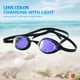 thumbnail image 2 of Gafas de natación antiniebla Gafas de natación selladas suaves y seguras Elásticas para deportes acuáticos FLhrweasw  Nuevo, 2 of 7