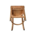 thumbnail image 5 of International Concepts Solid Wood Emily Ladder Back Counter Height Stool - 24" Seat Height - Distressed Oak, 5 of 11