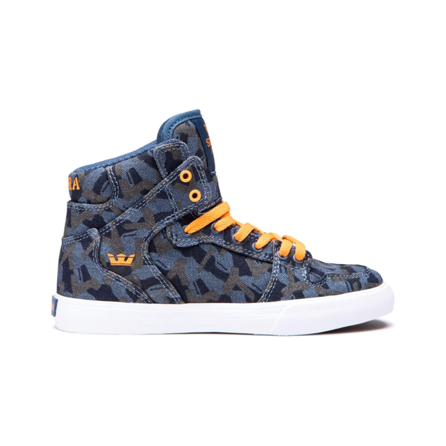 Tenis Supra Vaider Niño Original multicolor 22